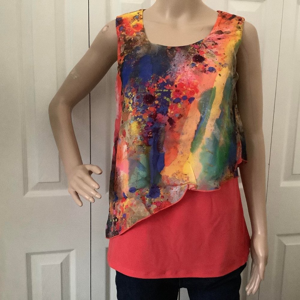 WOMENS MULTI COLOR TANK